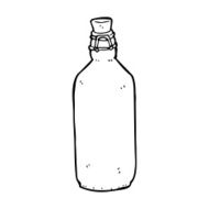 cartoon traditional bottle N28