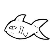 Cartoon Fish N245