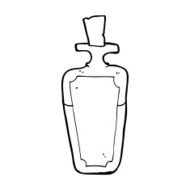 Cartoon Potion Bottle N20