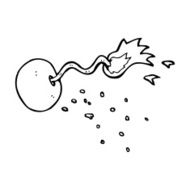 cartoon round bomb N14