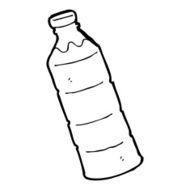 Cartoon Water Bottle N108