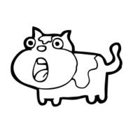 caroton shocked cat N5