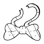 Cartoon Bow Tie N145