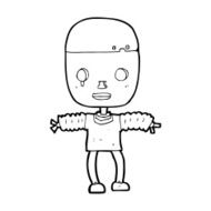 Cartoon Robot N390