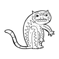 Cartoon Tiger N59