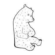 cartoon happy bear N3