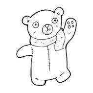 Cute Cartoon Teddy Bear N40
