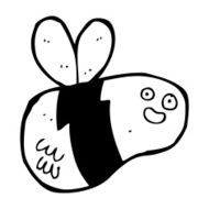 Cartoon Bee N157