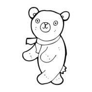 Cute Cartoon Teddy Bear N41
