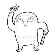 Cartoon Ninja N38