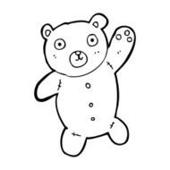 cartoon cute teddy bear N78