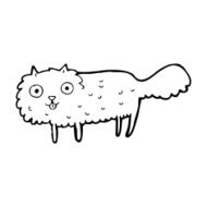 cartoon furry cat N11