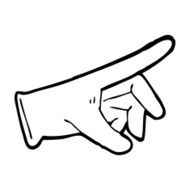 cartoon rubber glove N26