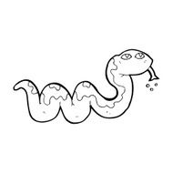 Cartoon Snake N276