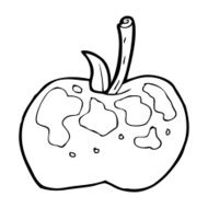 Cartoon Apple N187