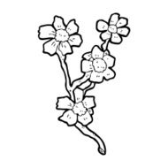 Cartoon Flowers N111