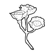 Cartoon Flowers N112