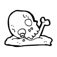 cartoon old bones N4