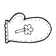 Cartoon Oven Glove N14