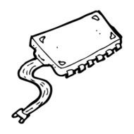 cartoon computer chip N36