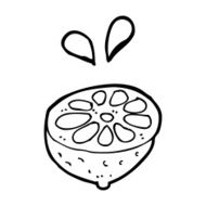 cartoon fresh lemon N2