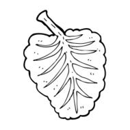 cartoon leaf symbol N67