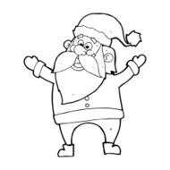 Cartoon Santa Claus N451