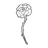 rose tattoo cartoon N10