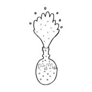 cartoon explosing chemicals N9