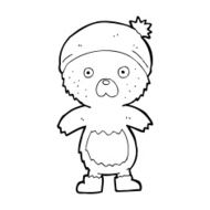 cartoon cute teddy bear N79