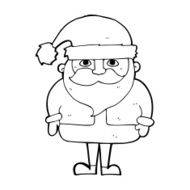 Cartoon Santa Claus N452