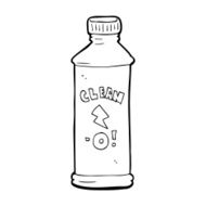 cartoon cleaning product N12