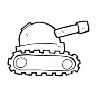cartoon tank N12