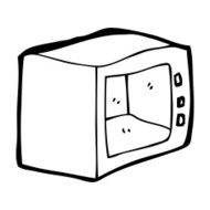 Cartoon Microwave N23