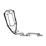 cartoon drawing pencil N8