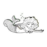 Cartoon Mermaid N91