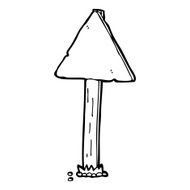 Cartoon Sign Post N96