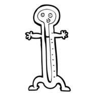 Cartoon Thermometer N28