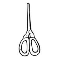 Cartoon Scissors N66