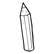 Cartoon Pencil N114