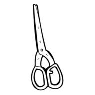 Cartoon Scissors N67