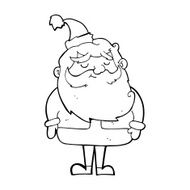 Cartoon Santa Claus N455