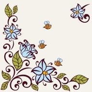 Flourish invitation card