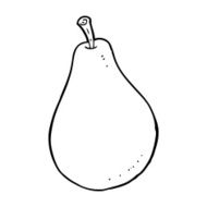 Cartoon Pear N87