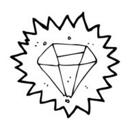 Cartoon Diamond N9