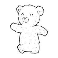 Cute Cartoon Teddy Bear N44