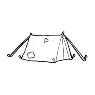 cartoon traditional tent N29