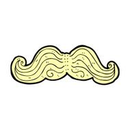 Cartoon Mustache N56