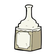 Cartoon Whiskey Bottle N26