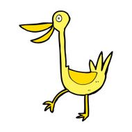 Funny Cartoon Duck N23